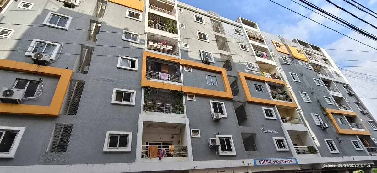 Green View Towers building facade